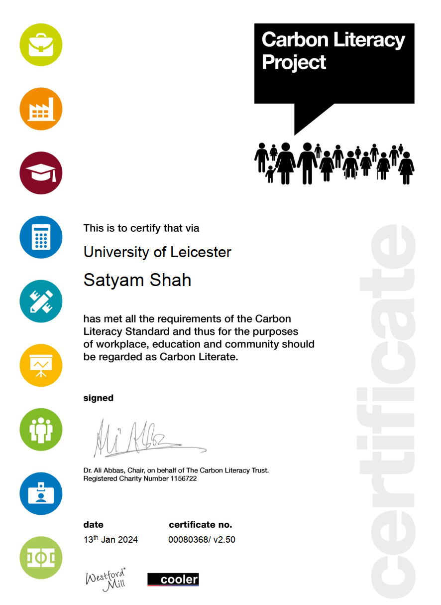 certification image